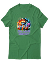 T-Shirt Αντρικό - Big Game Energy - Color Thumbnail Πράσινο