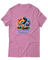 T-Shirt Αντρικό - Big Game Energy - Color Thumbnail Ροζ