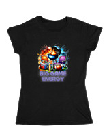 Κοριτσίστικο Κοντομανικο Παιδικό - Big Game Energy - Color Thumbnail Μαύρο