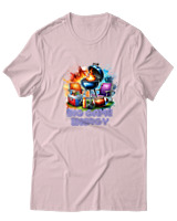 T-Shirt  Γυναικείο - Big Game Energy - Color Thumbnail Απαλό Ροζ