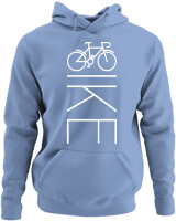 Φούτερ με κουκούλα - Bike - Color Thumbnail Blue Carolina