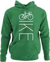 Φούτερ με κουκούλα - Bike - Color Thumbnail Kelly Green
