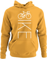 Φούτερ με κουκούλα - Bike - Color Thumbnail Κίτρινο Χρυσό