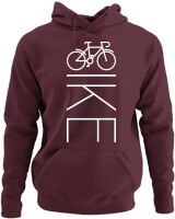 Φούτερ με κουκούλα - Bike - Color Thumbnail Marron