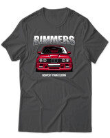 T-Shirt Unisex - Bimmers - Color Thumbnail Ανθρακί