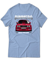 T-Shirt Unisex - Bimmers - Color Thumbnail Γαλάζιο