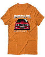 T-Shirt Unisex - Bimmers - Color Thumbnail Πορτοκαλί