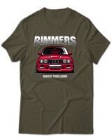 T-Shirt Unisex - Bimmers - Color Thumbnail Χακί