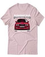 T-Shirt Unisex - Bimmers - Color Thumbnail Απαλό Ροζ