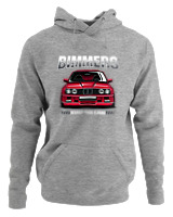 Φούτερ με κουκούλα Γυναικείο - Bimmers - Color Thumbnail Γκρι Μελανζέ