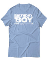 T-Shirt Αντρικό - Birthday Boy - Color Thumbnail Γαλάζιο