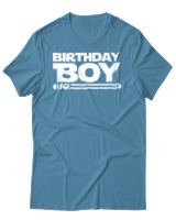 T-Shirt Αντρικό - Birthday Boy - Color Thumbnail Τιρκουάζ