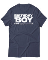 T-Shirt Αντρικό - Birthday Boy - Color Thumbnail Μπλε Γκρι