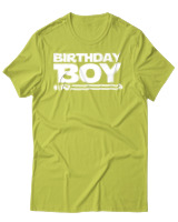 T-Shirt Αντρικό - Birthday Boy - Color Thumbnail Λαχανί