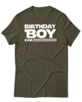 T-Shirt Αντρικό - Birthday Boy - Color Thumbnail Χακί
