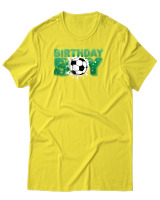T-Shirt Αντρικό - Birthday Boy - Color Thumbnail Κίτρινο