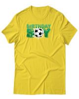 T-Shirt Αντρικό - Birthday Boy - Color Thumbnail Χρυσό Κίτρινο