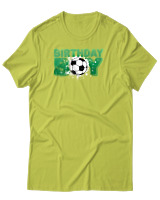 T-Shirt Αντρικό - Birthday Boy - Color Thumbnail Λαχανί