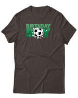 T-Shirt Αντρικό - Birthday Boy - Color Thumbnail Καφέ