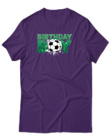 T-Shirt Αντρικό - Birthday Boy - Color Thumbnail Σκούρο Μωβ