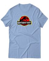 T-Shirt Αντρικό - Birthday Boy - Color Thumbnail Γαλάζιο
