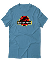 T-Shirt Αντρικό - Birthday Boy - Color Thumbnail Τιρκουάζ