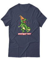 T-Shirt  Γυναικείο - Birthday Boy - Color Thumbnail Μπλέ Γκρί