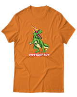 T-Shirt  Γυναικείο - Birthday Boy - Color Thumbnail Πορτοκαλί