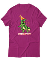T-Shirt  Γυναικείο - Birthday Boy - Color Thumbnail Φούξια