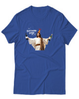 T-Shirt Αντρικό - Birthday Boy - Color Thumbnail Μπλε Ρουά