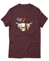 T-Shirt Αντρικό - Birthday Boy - Color Thumbnail Μπορντό