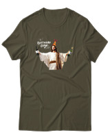T-Shirt Αντρικό - Birthday Boy - Color Thumbnail Χακί