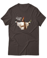 T-Shirt Αντρικό - Birthday Boy - Color Thumbnail Καφέ