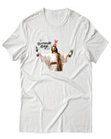 T-Shirt Αντρικό - Birthday Boy - Color Thumbnail Άσπρο