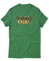 T-Shirt Αντρικό - Birthday Crew - Color Thumbnail Πράσινο