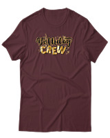 T-Shirt Αντρικό - Birthday Crew - Color Thumbnail Μπορντό
