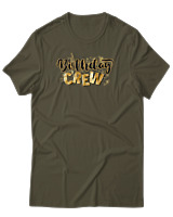 T-Shirt Αντρικό - Birthday Crew - Color Thumbnail Χακί