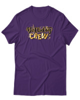 T-Shirt Αντρικό - Birthday Crew - Color Thumbnail Σκούρο Μωβ