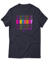 T-Shirt  Γυναικείο - Birthday Girl - Color Thumbnail Σκούρο Μπλέ