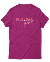 T-Shirt  Γυναικείο - Birthday Girl - Color Thumbnail Φούξια