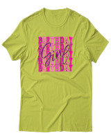 T-Shirt  Γυναικείο - Birthday Girl - Color Thumbnail Λαχανί
