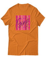 T-Shirt  Γυναικείο - Birthday Girl - Color Thumbnail Πορτοκαλί
