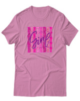 T-Shirt  Γυναικείο - Birthday Girl - Color Thumbnail Ροζ