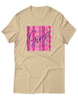 T-Shirt  Γυναικείο - Birthday Girl - Color Thumbnail Μπέζ