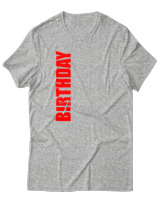 T-Shirt Αντρικό - Birthday Mode - Color Thumbnail Γκρι Μελανζέ