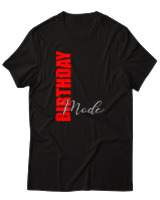 T-Shirt Αντρικό - Birthday Mode - Color Thumbnail Μαύρο
