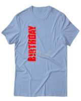 T-Shirt Αντρικό - Birthday Mode - Color Thumbnail Γαλάζιο