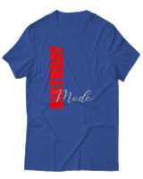 T-Shirt Αντρικό - Birthday Mode - Color Thumbnail Μπλε Ρουά