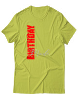 T-Shirt Αντρικό - Birthday Mode - Color Thumbnail Λαχανί