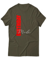 T-Shirt Αντρικό - Birthday Mode - Color Thumbnail Χακί